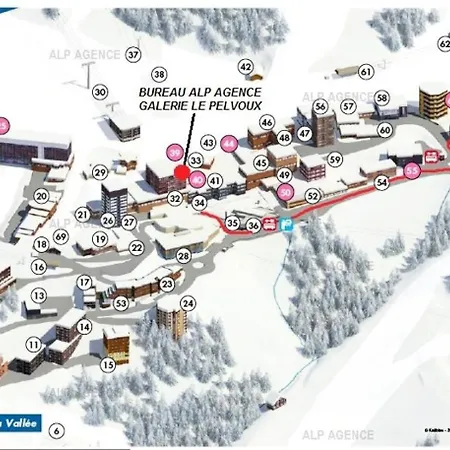 Le Serro Torre - 2 Pieces 5 Pers - Le Cerro Torre - 032ct- Plagne Centre Mae-6074 * La Plagne